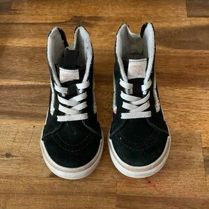 Vans Hi Tops with floral design